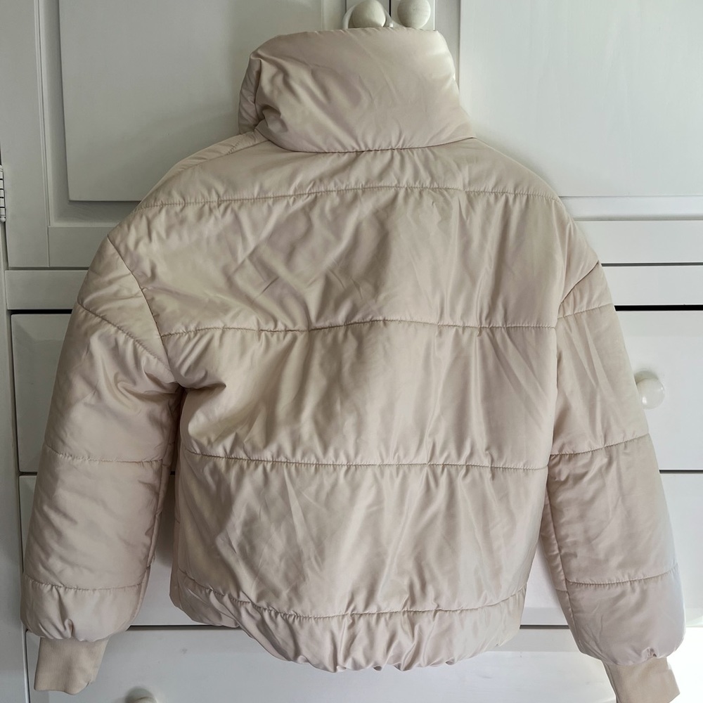 Shein cream puffer jacket